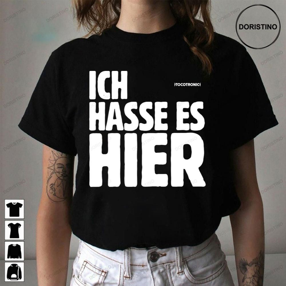 Ich Hasse Es Hier I Hate It Here Tocotronic Trending Style